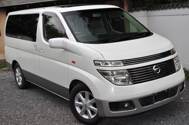 Nissan Elgrand 3.5 X With Leather 4WD MPV Petrol White