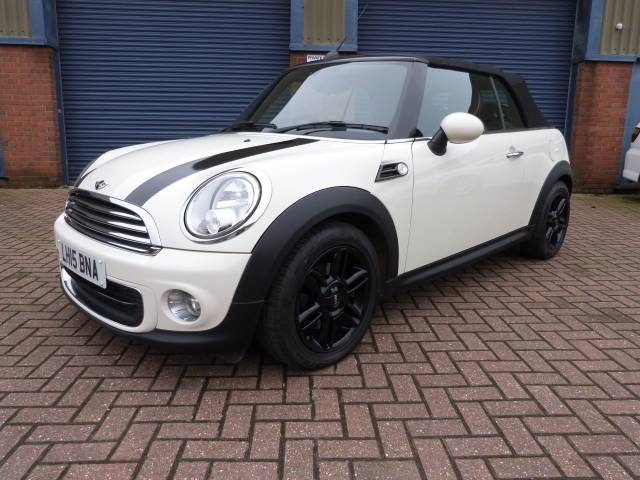 Mini Convertible 1.6 One 2dr Auto Convertible Petrol White