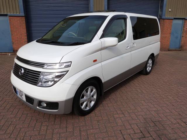 Nissan Elgrand X-Model 3.5i Auto 32,000 Miles DEPOSIT TAKEN MPV Petrol White