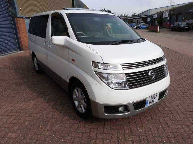 2003 Nissan Elgrand X-Model 3.5i Auto 32,000 Miles DEPOSIT TAKEN