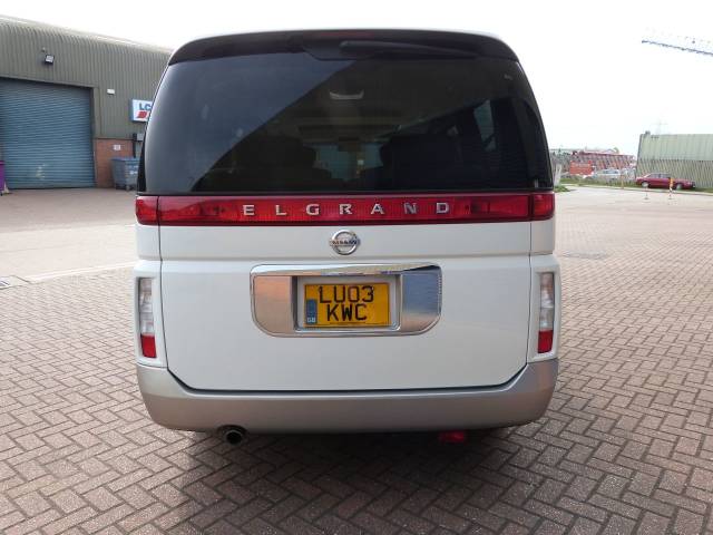 2003 Nissan Elgrand X-Model 3.5i Auto 32,000 Miles DEPOSIT TAKEN