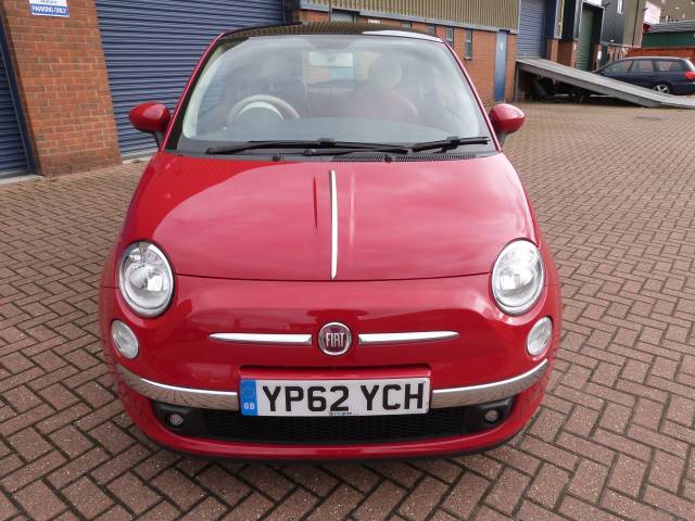 2012 Fiat 500 1.2 Lounge 3dr [Start Stop]