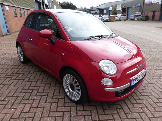 2012 Fiat 500 1.2 Lounge 3dr [Start Stop]