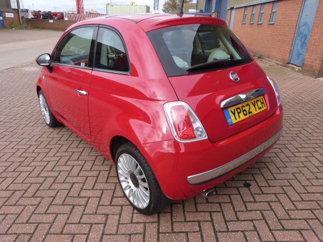 2012 Fiat 500 1.2 Lounge 3dr [Start Stop]