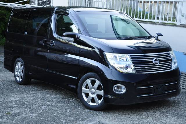 Nissan Elgrand HWS 3.5i Auto MPV Petrol Black